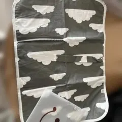 雲柄おむつ替えマット（収納袋付き）　2個セット