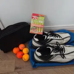 ゴルフシューズ ホワイト/ブラック　小物