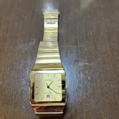 RADO ゴールド アナログクォーツ腕時計