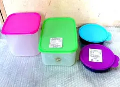 Tupperware タッパーウェア 4点セット MMシリーズ+エブリデイボールのサムネイル