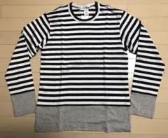 COMME des GARCONS SHIRT ボーダー長袖Tシャツ Sのサムネイル