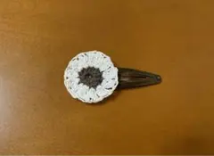 ハンドメイド お花のヘアクリップ