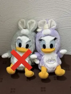 ディズニー ぬいぐるみバッジ お正月 2023 卯年 デイジー