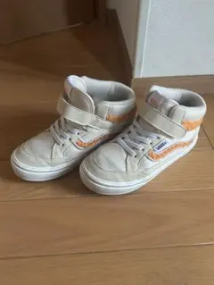 VANS ベージュ ハイカットスニーカー 21cm
