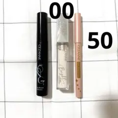 セザンヌ ブライトカラーシーラー 00 ジェルアイライナー 50 マスカラ 01