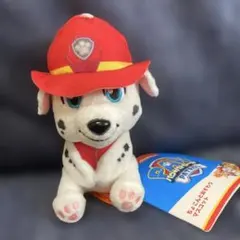パウパトロール　ちょこんとおすわりマスコット　マーシャル