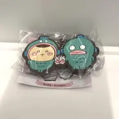 ちいかわ　サンリオ　なかよしラバーマスコット　くりまんじゅう　ガチャガチャ