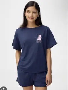 GU　ラウンジセット(半袖&ショートパンツ) エスターバニー