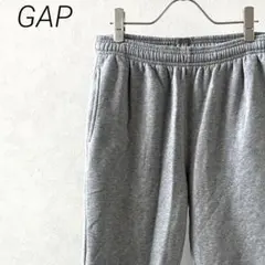 GAP スウェットパンツ ウエスト紐付き ポケット付き シンプル 裏起毛