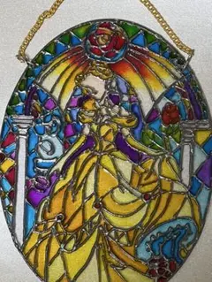 ステンドグラス風キャラクターアート