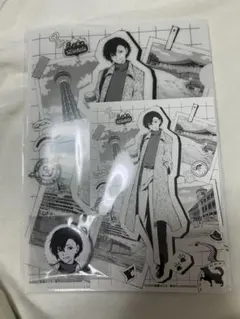 神奈川近代文学館　文スト　太宰治　缶バッジ　ポストカード　クリアファイル