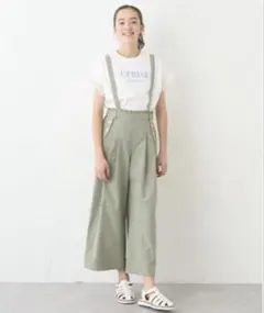 pom ponette ポンポネットジュニア サス付きワイドパンツのサムネイル
