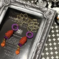 ★no.189★蓮×仏陀×雫★ハンドメイド★マライカ エスニック ゴア アジアン