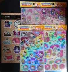 新品未開封　サンリオキャラクターズキラッとシール2　セット
