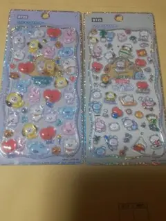 BT21 プチドロップステッカー
