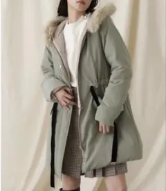 ジルバイジルスチュアート　ミリタリーリバーシブルコート　ダウンコート　S