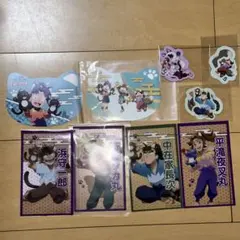 忍たま乱太郎 ナンジャタウンコラボ ステッカー綾部喜八郎&クリア