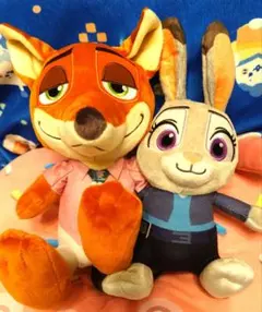 ディズニー ズートピア2 ジュディ ニック ペアぬいぐるみ
