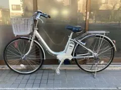 中古電動自転車 ブリヂストン アシスタ 26インチ シルバー 横浜 №3748