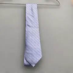 HERMES 幾何学模様 ネクタイ