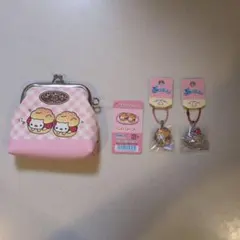 サンエックス　にゃんにゃんにゃんこ　がま口コインケース＆キーホルダー