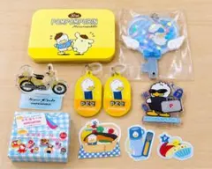 【サンリオ】あひるのペックル まとめ売り 30周年 缶ケース PEZ アクスタのサムネイル
