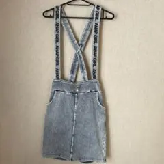 ANAP GIRL 肩紐付きスカート　Mサイズ