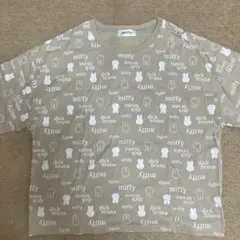 miffy キャラクター柄 Tシャツ 4L ベージュのサムネイル