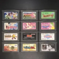 GBA ゲームボーイアドバンスソフト 12本まとめ