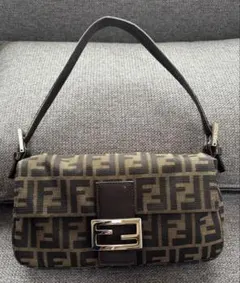 fendi マンマバケット ショルダーバッグ ズッカ柄　ヴィンテージ