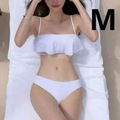 Rodic ロディック　水着　韓国　モノキニ　ビキニ　フリル　編み上げ レース