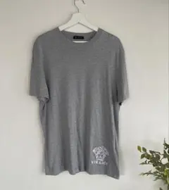 ★希少★VERSACE★2XL★メデューサ刺繍Tシャツ★グレー★