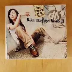 三枝夕夏 IN db 2nd Album　直筆サイン入り店頭用補足POP U-ka saegusa IN db FILM COLLECTION VOL.1-SHOCKING BLUE