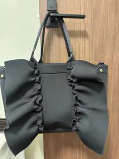 SI-HIRAI スーヒライ 本革 トートバッグ 黒 レース付 - メルカリ