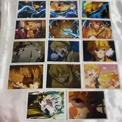 鬼滅の刃　遊郭編　ブロマイド　我妻善逸　善子　14点セット