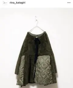 【新品タグ付】rina katagiri moss ball coat
