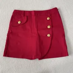 Callaway キャロウェイ　ゴルフ　ラップキュロット　金ボタン