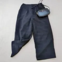 セブンデイズサンデイ◇チェックワイドタックパンツ ノームコア トラッド L