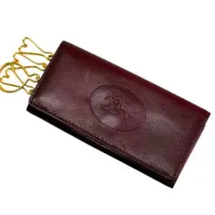 未使用 BURBERRY レザーキーケース レッド 楽天市場】バーバリー 4連キーケース レッド レザー 中古 鍵