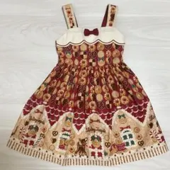 クリスマス ジャンバースカート