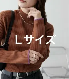 ディスコート DISCOAT モチモチリブパイピングハイネック《WEB限定》