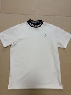 [新品未使用]JACK BUNNY モックネックシャツ　ホワイト５サイズ