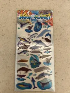 Aqua Planet イルカ　クジラステッカー