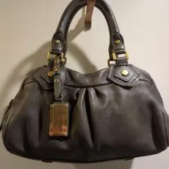 希少✨ マークジェイコブズ ハンドバッグ グレー色 シボ革 アーカイブ y2k