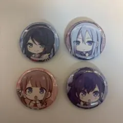 プロセカ ミニ缶バッジ 4個セット