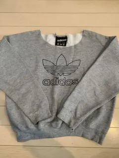 adidas リメイクスウェット トレーナー 古着