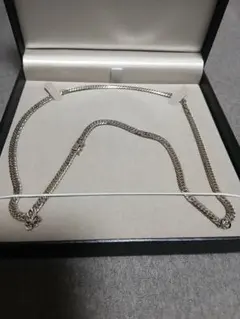 プラチナ6面W喜平 ネックレス 60cm 45.4g