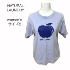 NATURAL LAUNDRY レディース 半袖Tシャツ M相当 可愛いのサムネイル