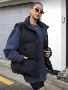 SHEIN ダウンベスト Lサイズ