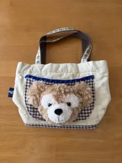 ダッフィー トートバッグ ダッフィー 顔付きトートバッグ